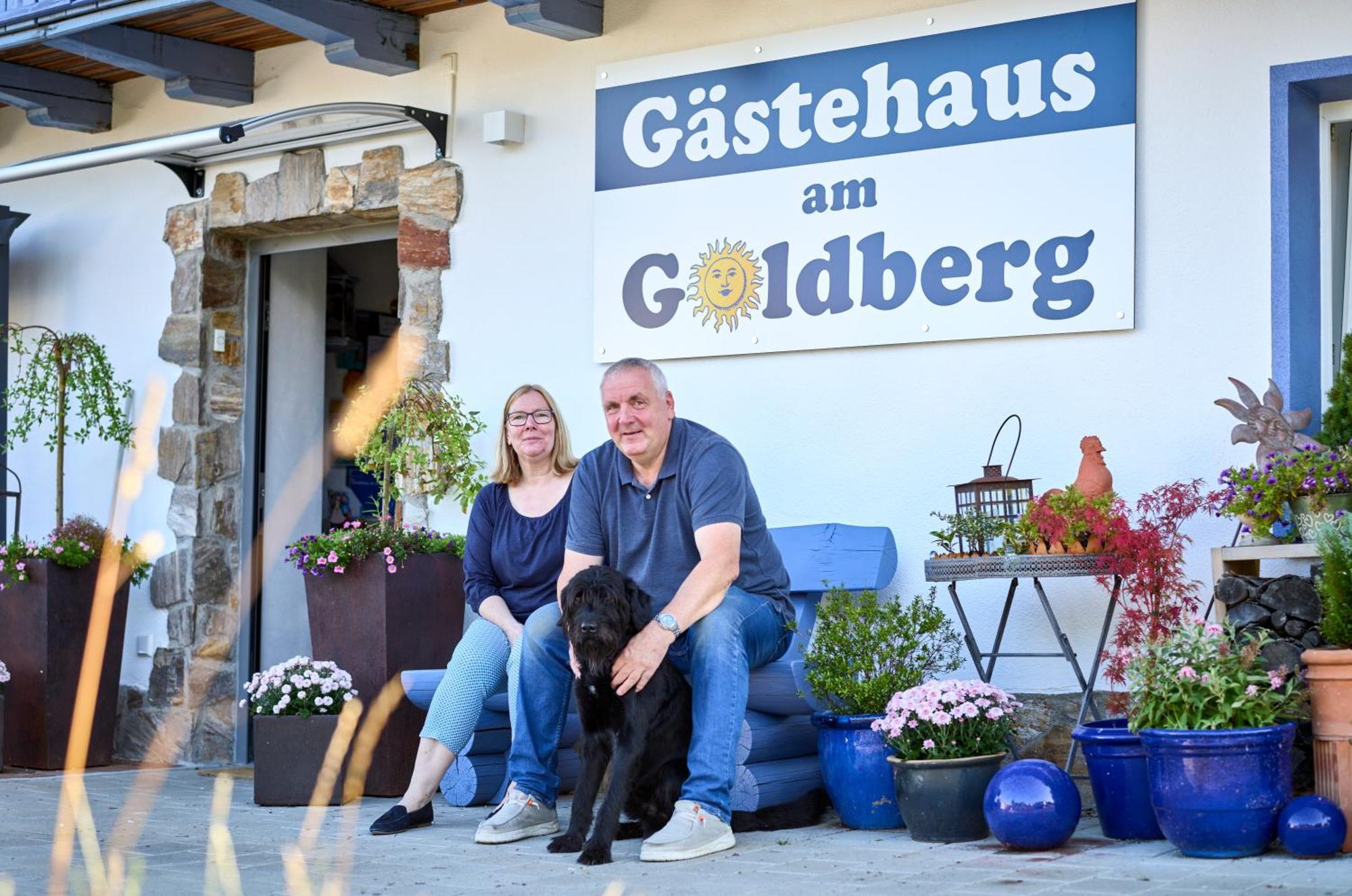 Gaestehaus Am Goldberg ซังก์ออสวาล์ด ภายนอก รูปภาพ